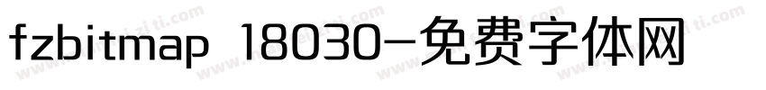 fzbitmap 18030字体转换